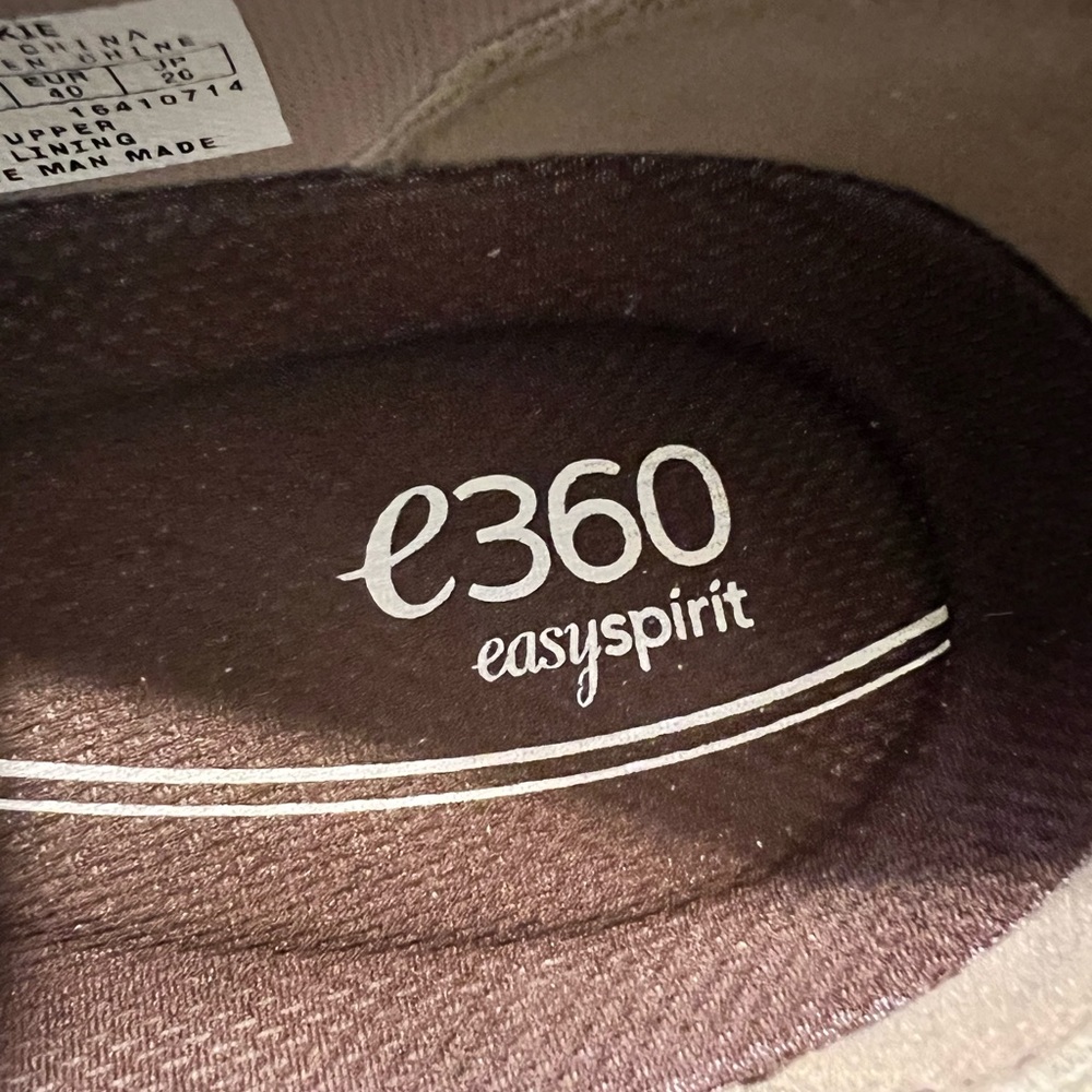 Easyspirit e360 tan suede slip on shoes size 9 - Picture 9 of 9